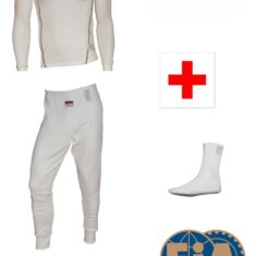 Pack sous-vêtements P1 Blanc FIA