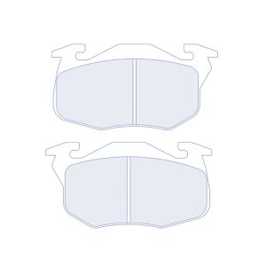 Plaquettes Frein Racing 4007RC5+