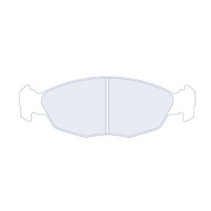 Plaquettes Frein Racing 4017RC5+