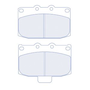 Plaquettes Frein Racing 4136RC5+