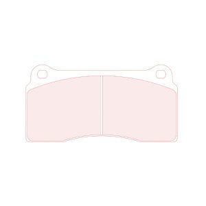 Plaquettes frein racing 5008W52T18RC5