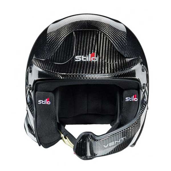 Casque Jet WRC RALLY VENTI CARBON FIA 8859-2015 SNELL SA2020 - Vue face